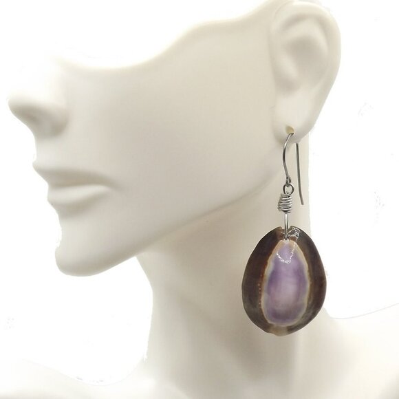 Custom Jewelry - Handmade Cowry Shell Earrings S / M / L / XL